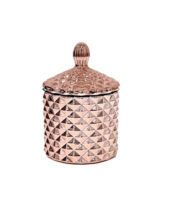 Mini Geo Candle - Rose Gold