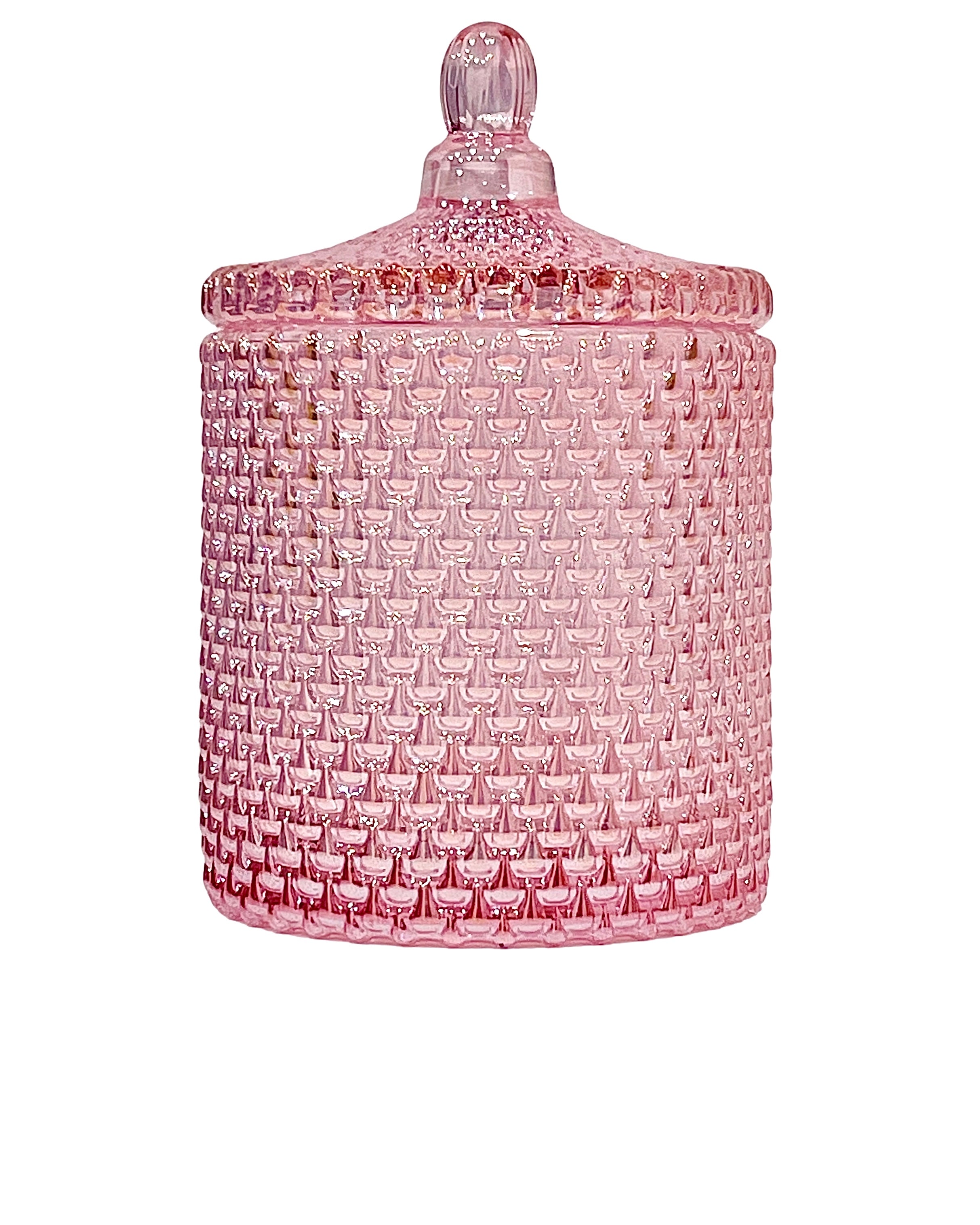 Raindrop Geo Candle - Holographic Pink