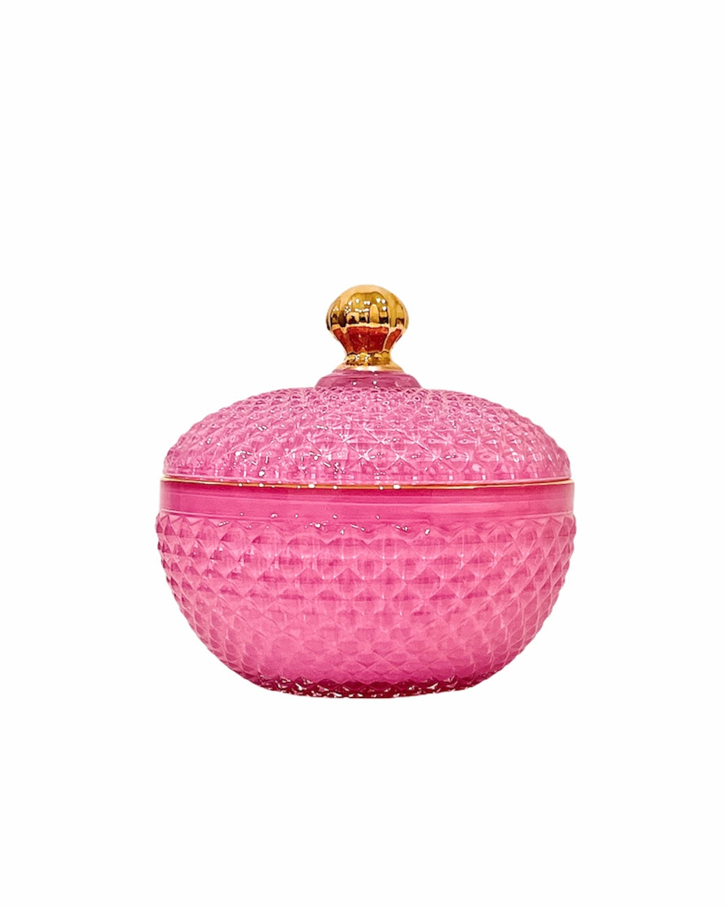 Baby Elegance Candle - Pink & Gold